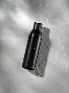 Avira Alok RCS re-steel 360 waterbottle 600ML, black