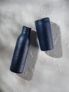Avira Alok RCS re-steel 360 waterbottle 600ML, navy