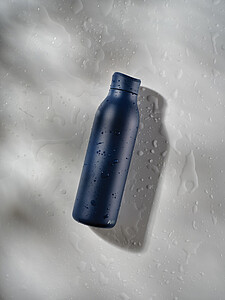 Avira Alok RCS re-steel 360 waterbottle 600ML, navy