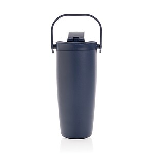 Avira Ayala RCS re-steel duosip lockable crossbody tumbler, navy