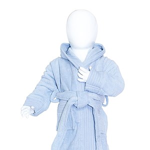 baby Bathrobe 68/74, 340 gr/m2 L.Blue
