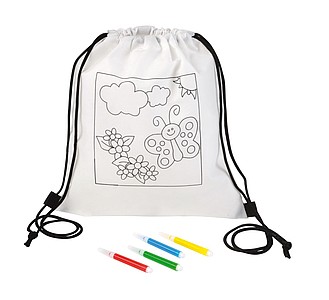 Backpack for colouring COLOURFUL HOBBY