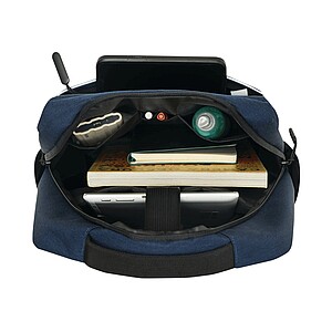 Backpack made of recycled polyester, dark blue