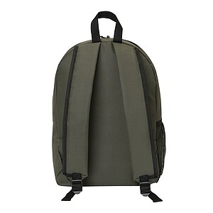 Backpack made of recycled polyester, dark green
