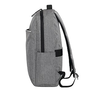 Backpack made of recycled polyester, grey