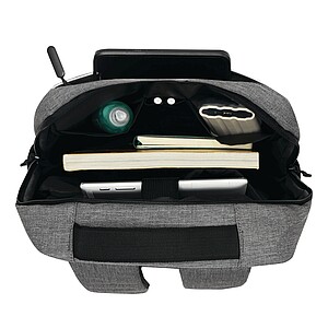 Backpack made of recycled polyester, grey