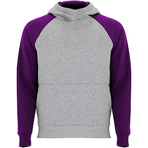 Badet kids two-tone hoodie, heather grey