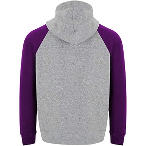 Badet kids two-tone hoodie, heather grey