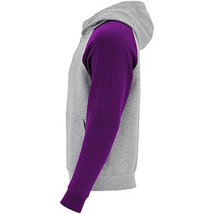 Badet kids two-tone hoodie, heather grey