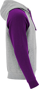 Badet unisex two-tone hoodie