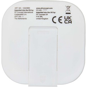 Baekdu wired Type-C headset with recycled plastic storage box, solid black