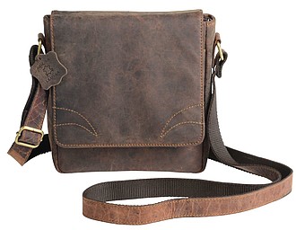 Bag Genuine Leather "WILDERNESS", brown