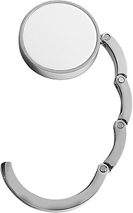 Bag hook, metal White