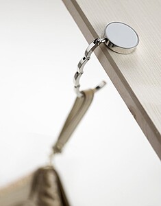 Bag hook, metal White