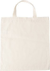 Bag with short handles, NaturalKhaki
