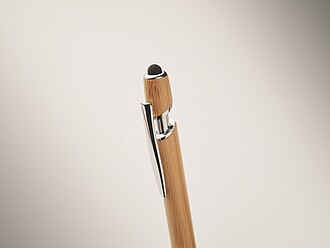 Ball pen in bamboo, wood