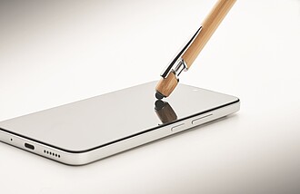 Ball pen in bamboo, wood