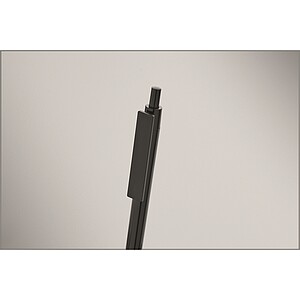 Ball pen in recycled ABS, black