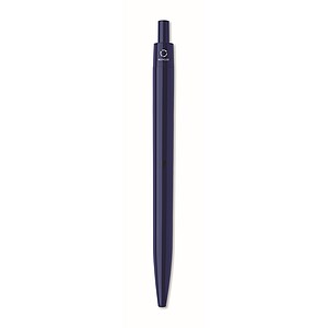 Ball pen in recycled ABS, blue