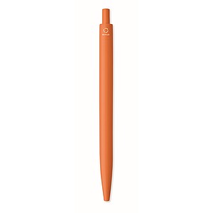 Ball pen in recycled ABS, orange