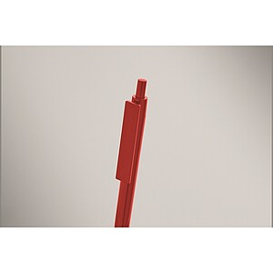 Ball pen in recycled ABS, red