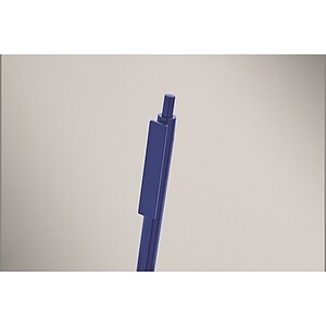 Ball pen in recycled ABS, royal blue