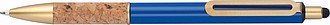 Ball pen with cork grip zone