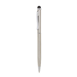Ball point pen "Smart Touch" with blue ink,colour silver