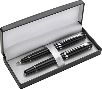 Ballpen and rollerball setBlack