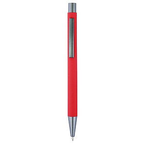 Ballpen with rubber finish