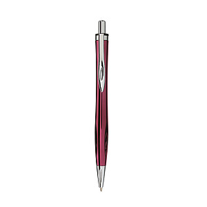 Ballpoint pen "Ascot", blue ink,colour red