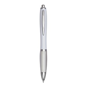 Ballpoint pen, transparent white