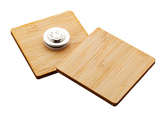 bamboo badge