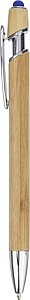 Bamboo ballpen Darren, cobalt blue