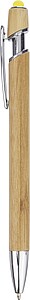Bamboo ballpen Darren, yellow