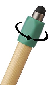 Bamboo ballpen, green