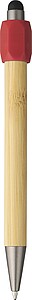Bamboo ballpen, red
