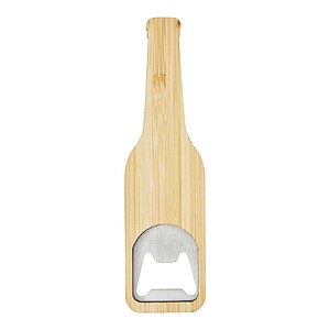 Bamboo bottle opener, brown
