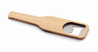 Bamboo bottle opener, wood