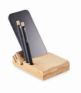 Bamboo desktop calendar, wood