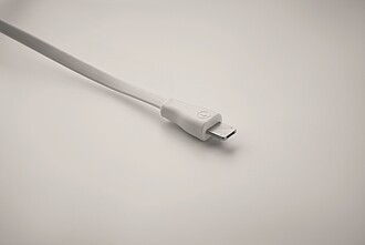 Bamboo key ring with phone stand