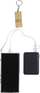Bamboo keychain Sutton