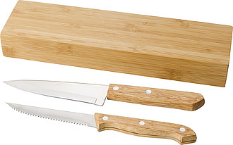 Bamboo knife set Tony