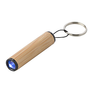 Bamboo mini torch with keychain Ilse