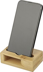 Bamboo phone stand Albert, brown
