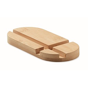 Bamboo tablet or smartphone stand
