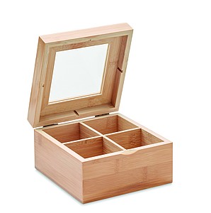 Bamboo tea box