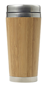 Bamboo thermos travel cup (400 ml)