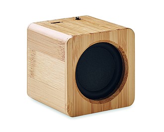 Bamboo wireless speaker