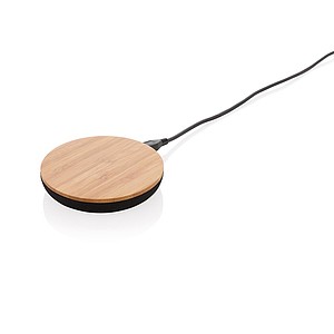 Bamboo X 5W wireless charger, brown